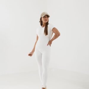 ENTERIZO DEPORTIVO LARGO CON MANGA CORTA